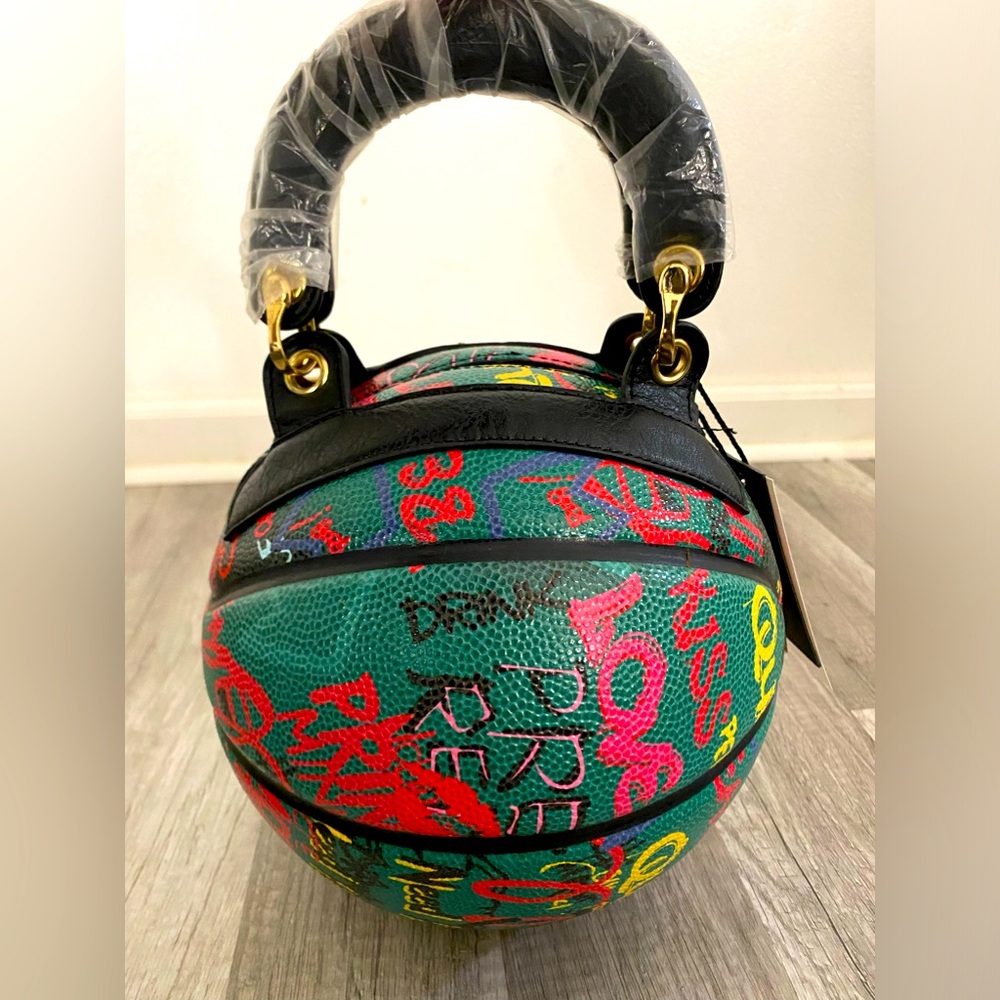 Soulfina Mini Graffiti Basketball Handbag